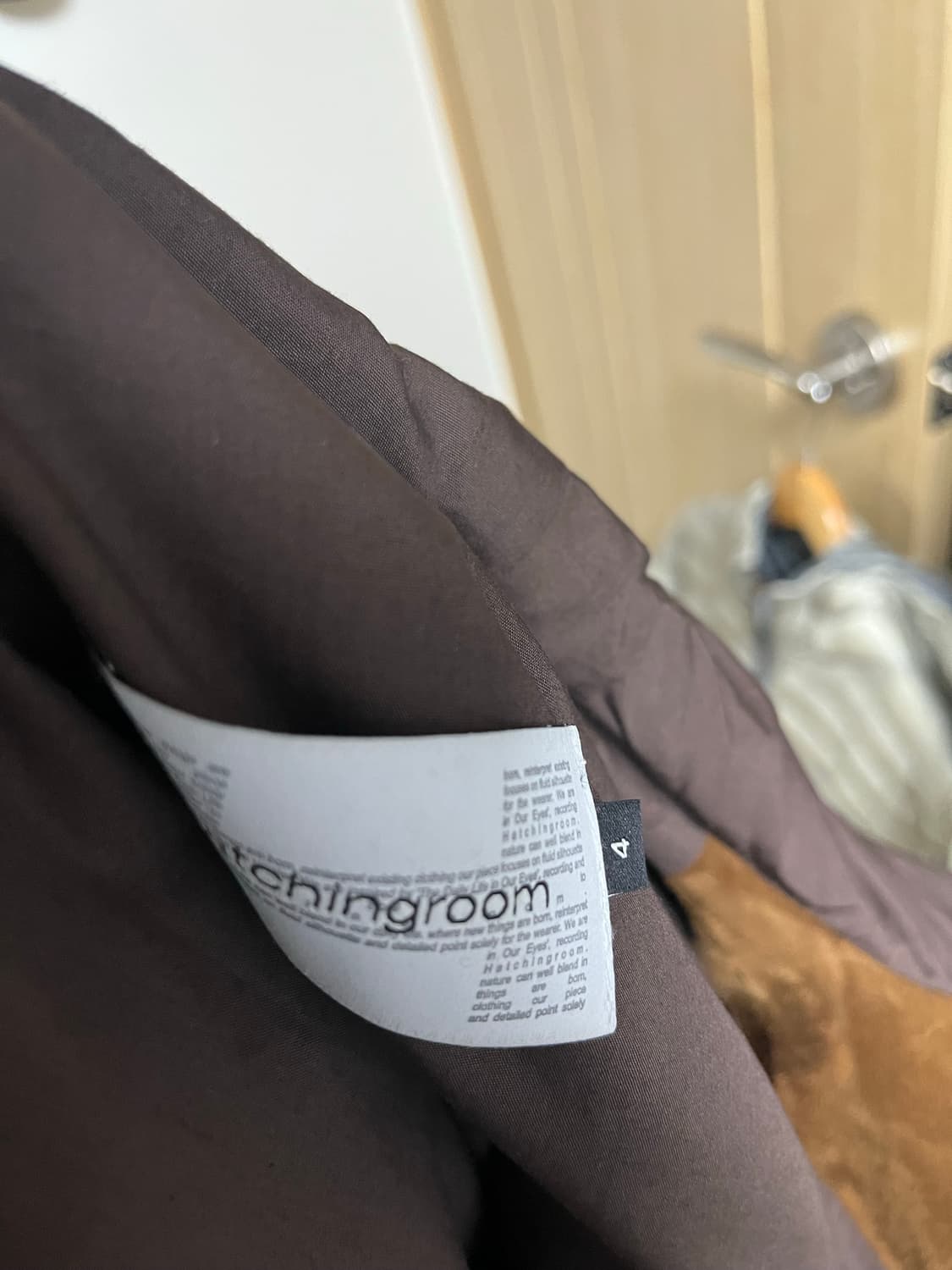 [4] 해칭룸 스웨이드 후드 점퍼 상품이미지8