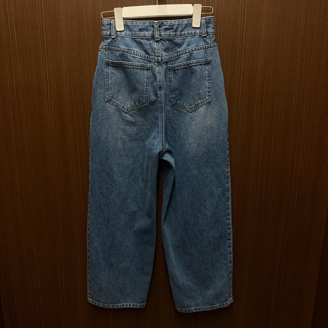 구호플러스 세미와이드 데님 청바지 1 상품이미지4