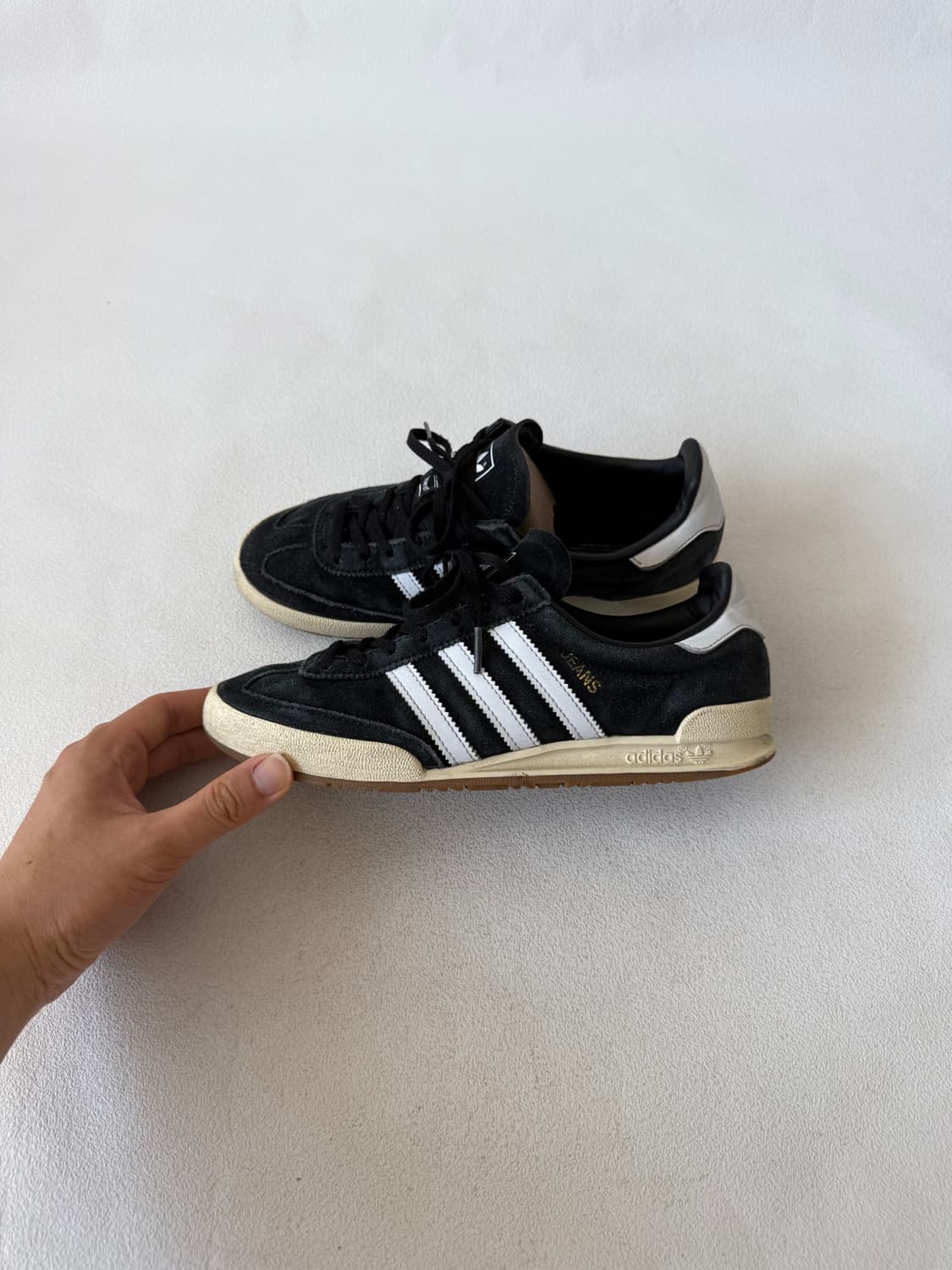 [235]아디다스(adidas) 'JEANS' 스웨이드 블랙 스니커즈 상품이미지1