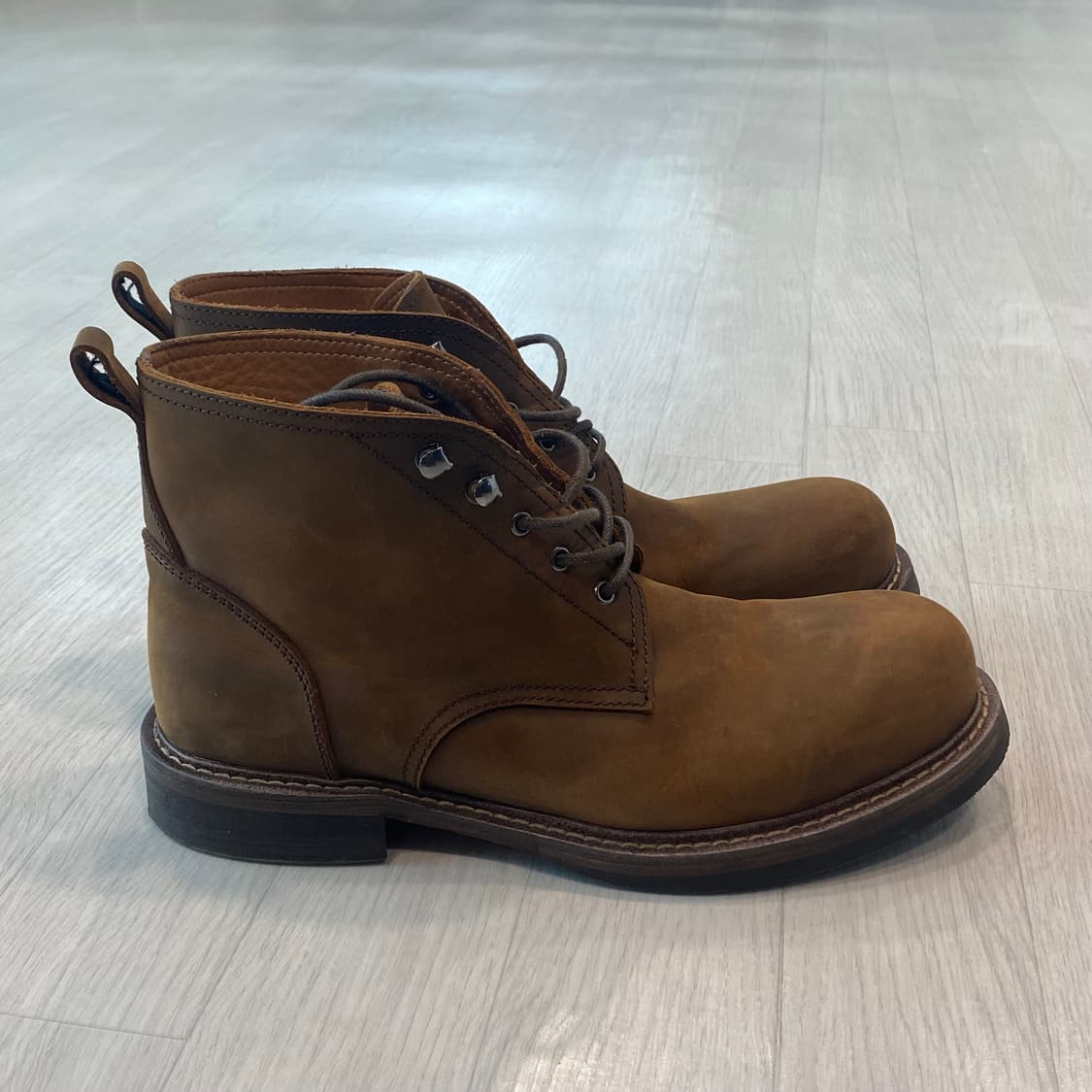 로맨틱무브 레일로드 워커 오일 빈티지 브라운 265 상품이미지2