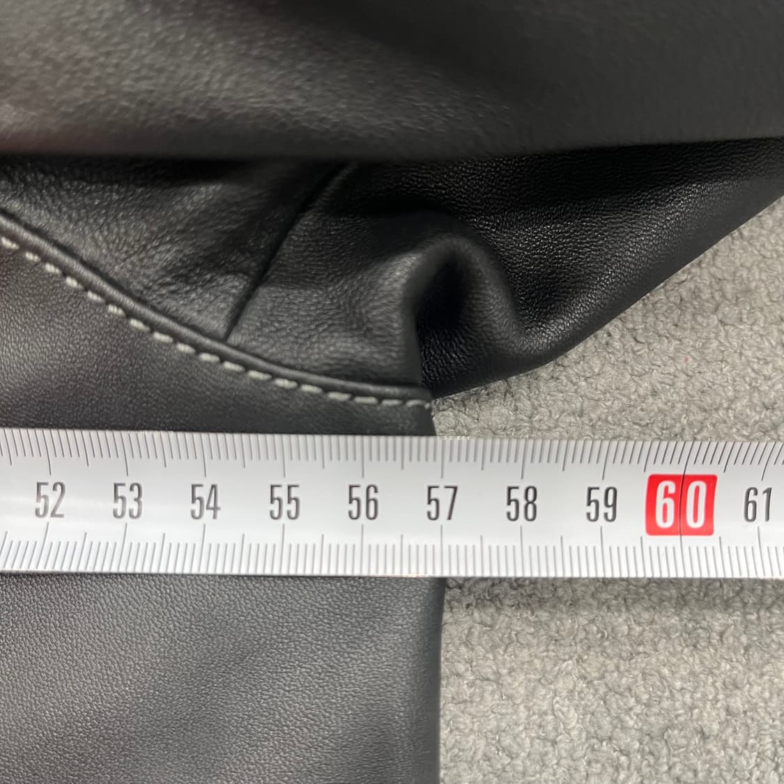 100 윈디클럽 양가죽 집업 스웨이드 레더자켓 상품이미지8