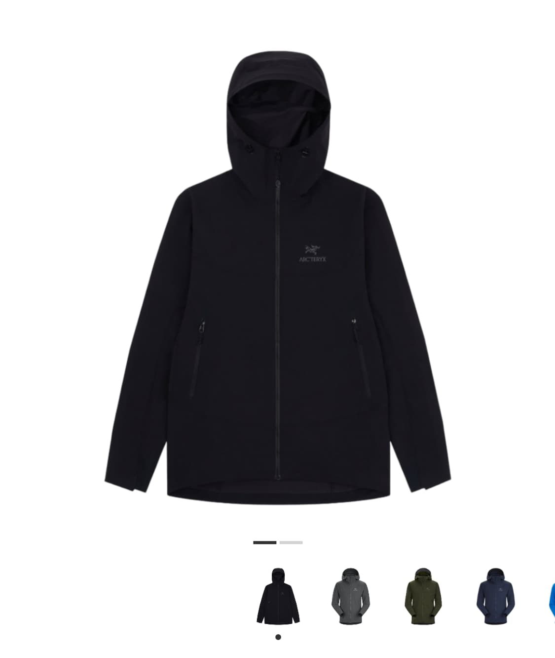 아크테릭스 감마 LT 후디 남성 XL 블랙  상품이미지1