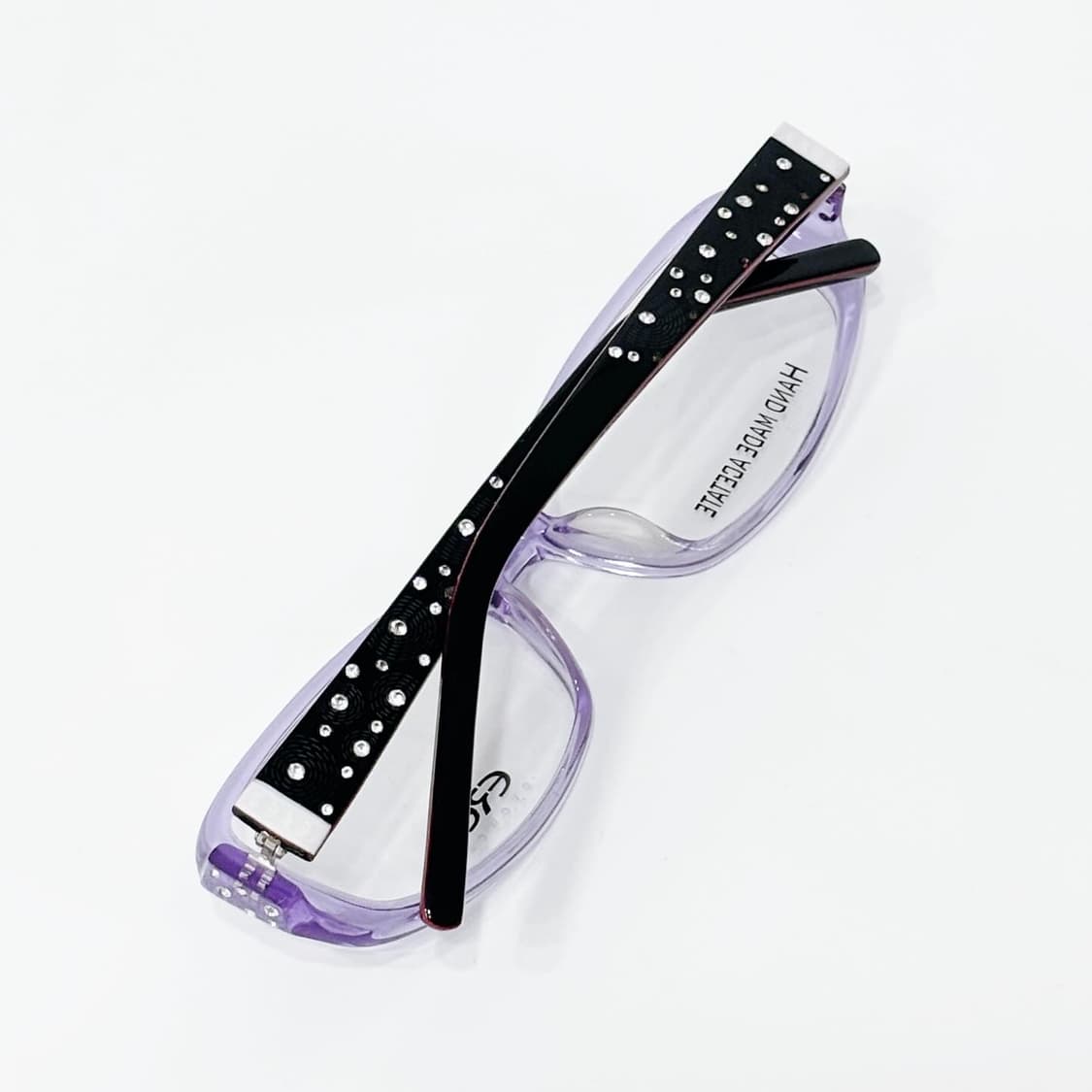 ERES 라벤더 큐빅 뿔테 데드스탁 빈티지안경 상품이미지4