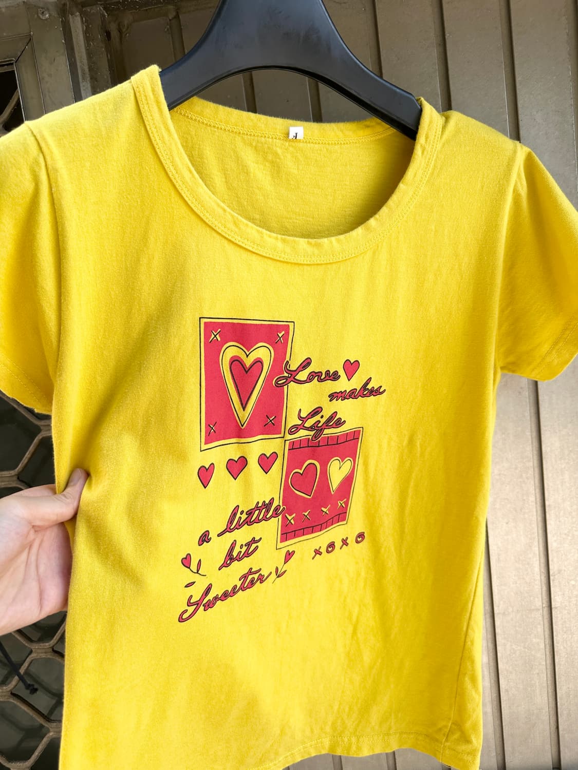 NONE vintage heart tee 상품이미지2