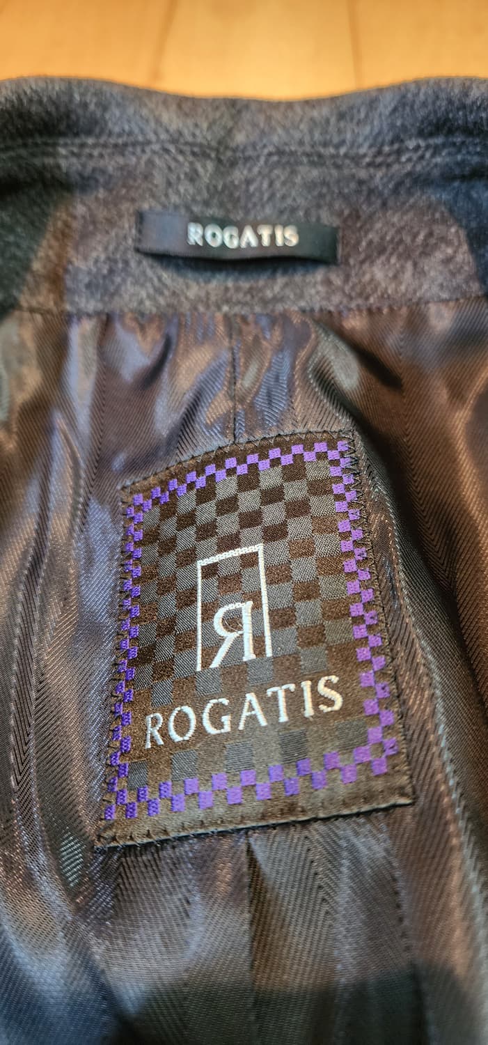 로가디스 헤링본 100%캐시미어 맥코트 100~103 상품이미지7