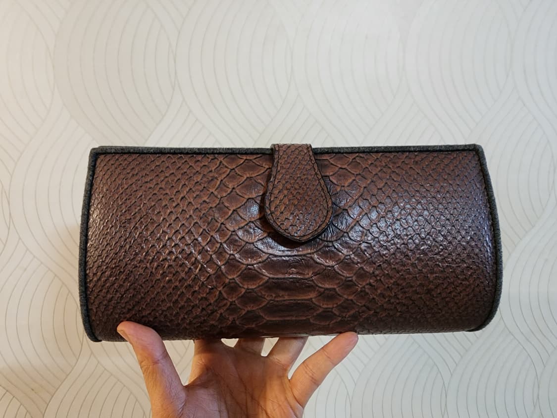 빈티지 뱀부 클러치 상품이미지2