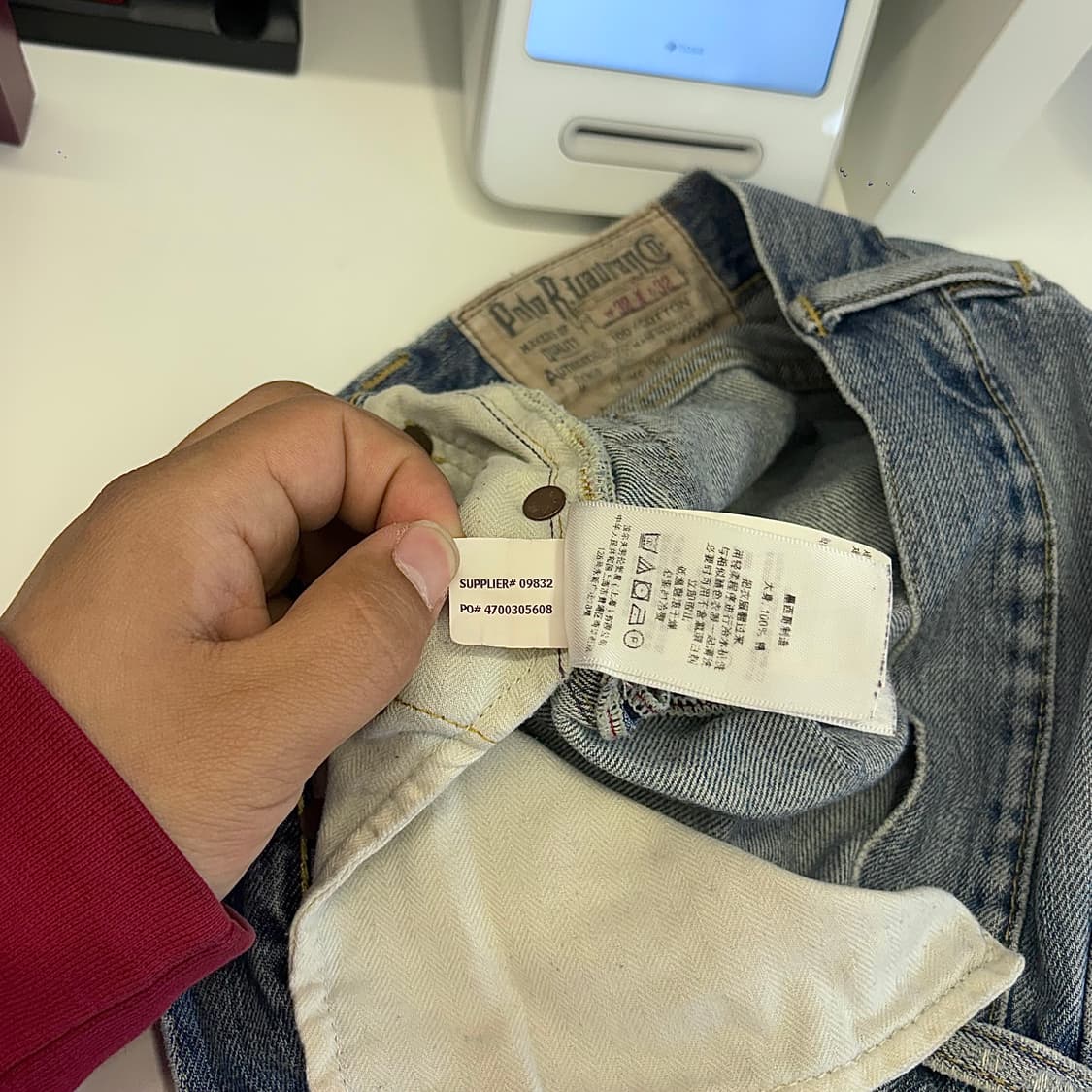 랄프로렌 폴로 쇼트 데님 (34) 상품이미지8