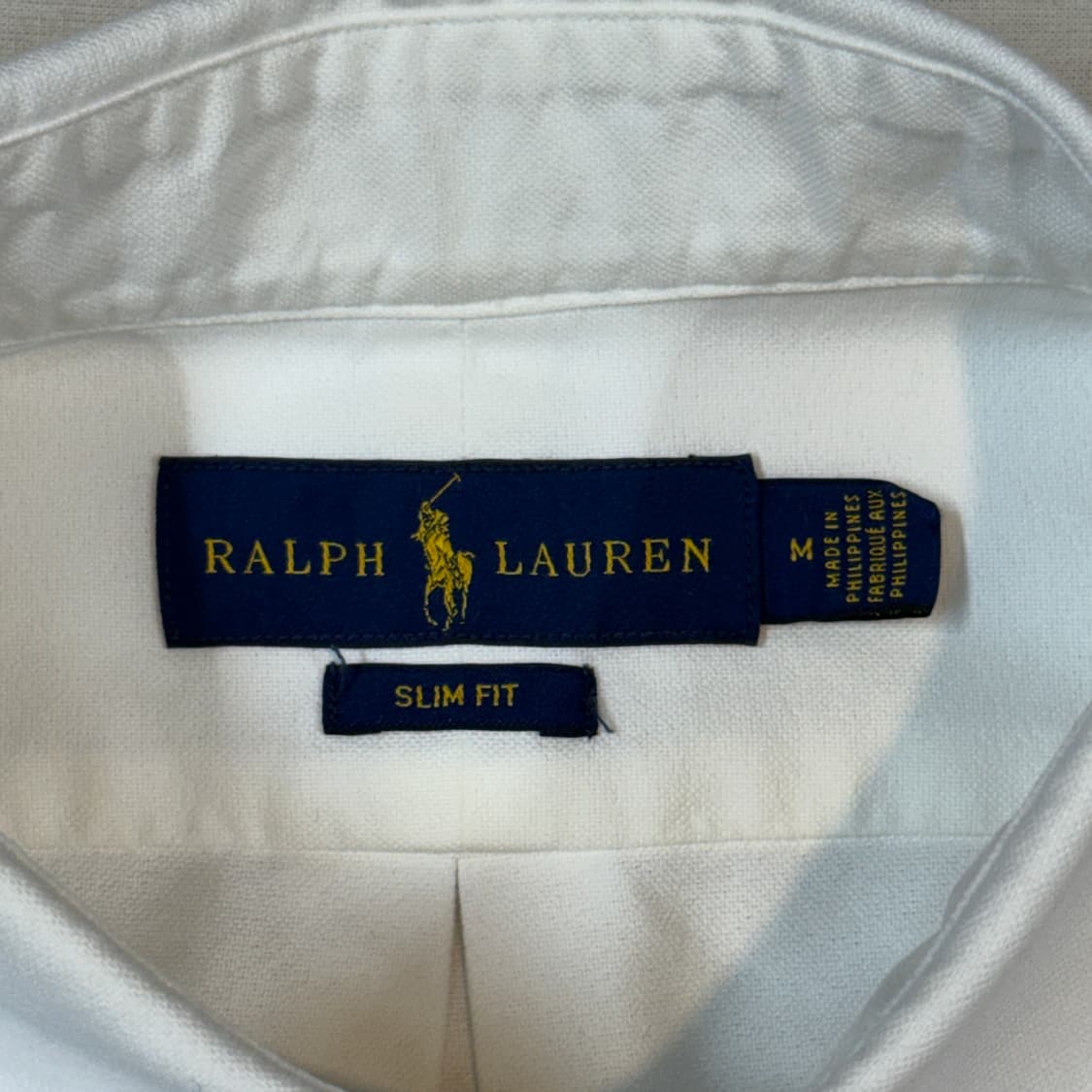M) 폴로 랄프로렌 클래식 화이트 옥스포드 셔츠 T3 상품이미지6