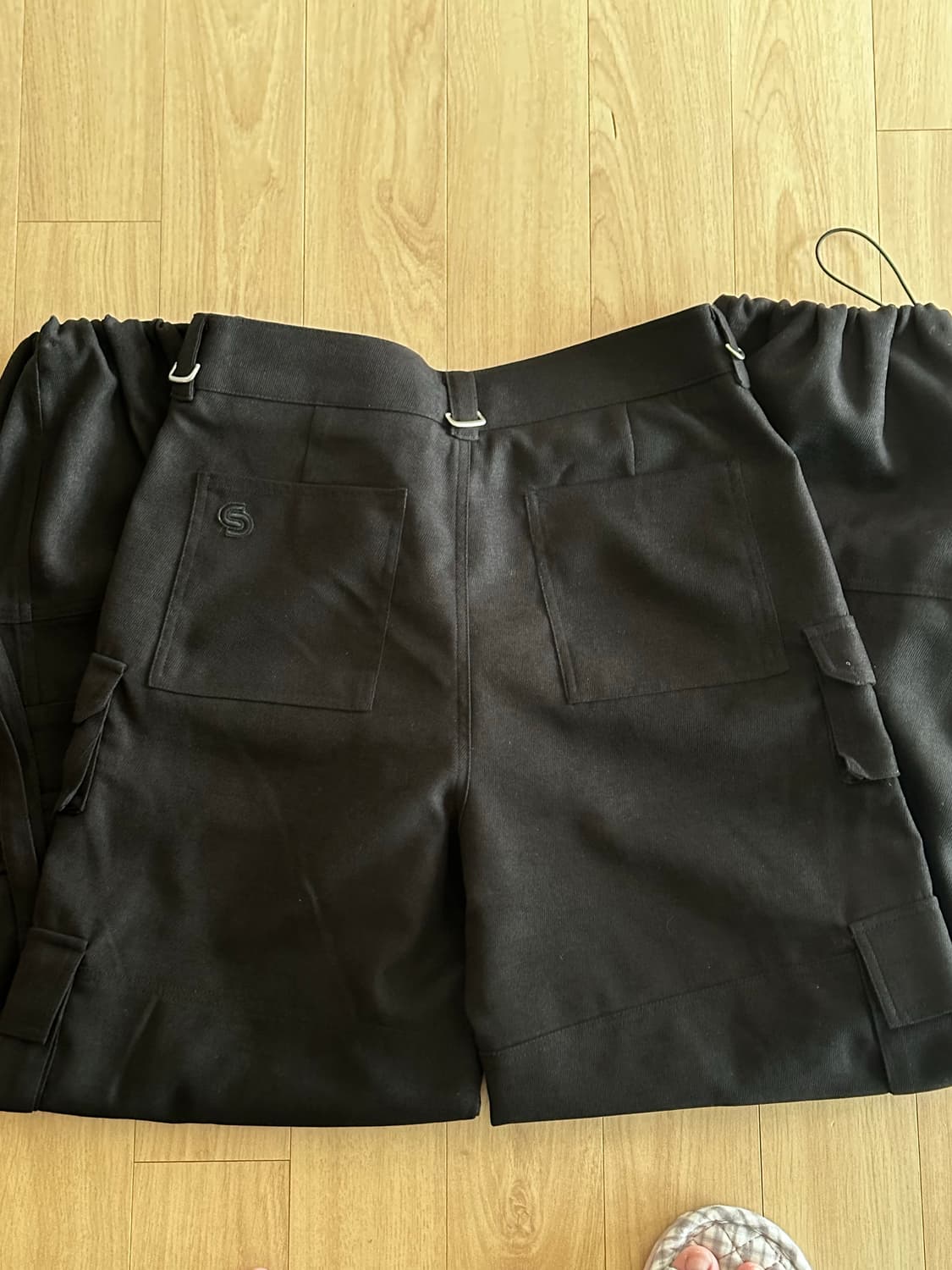 세릭 카고 팬츠 블랙 상품이미지4