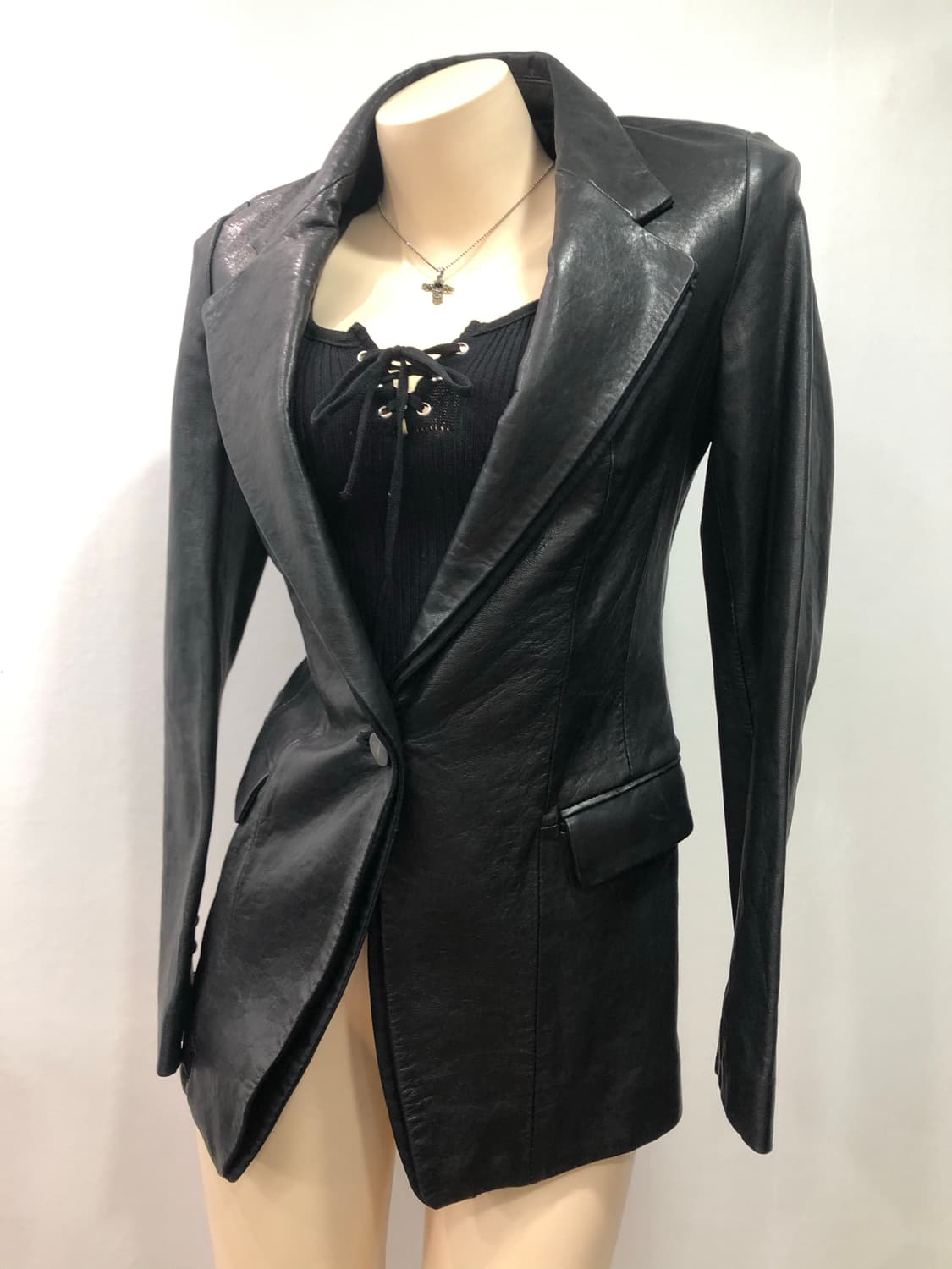 tomboy sheepskin leather jacket 상품이미지4