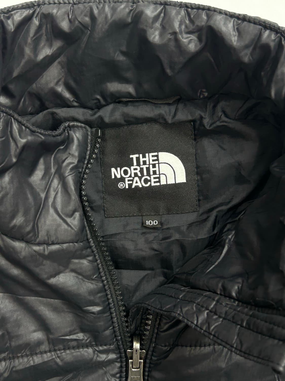 노스페이스 유광 경량패딩 L 상품이미지5