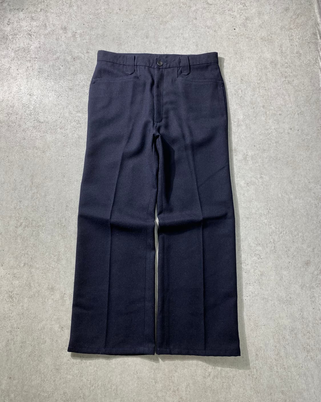 [32] 80s Levi's 리바이스 부츠컷 슬랙스 다크네이비 상품이미지1