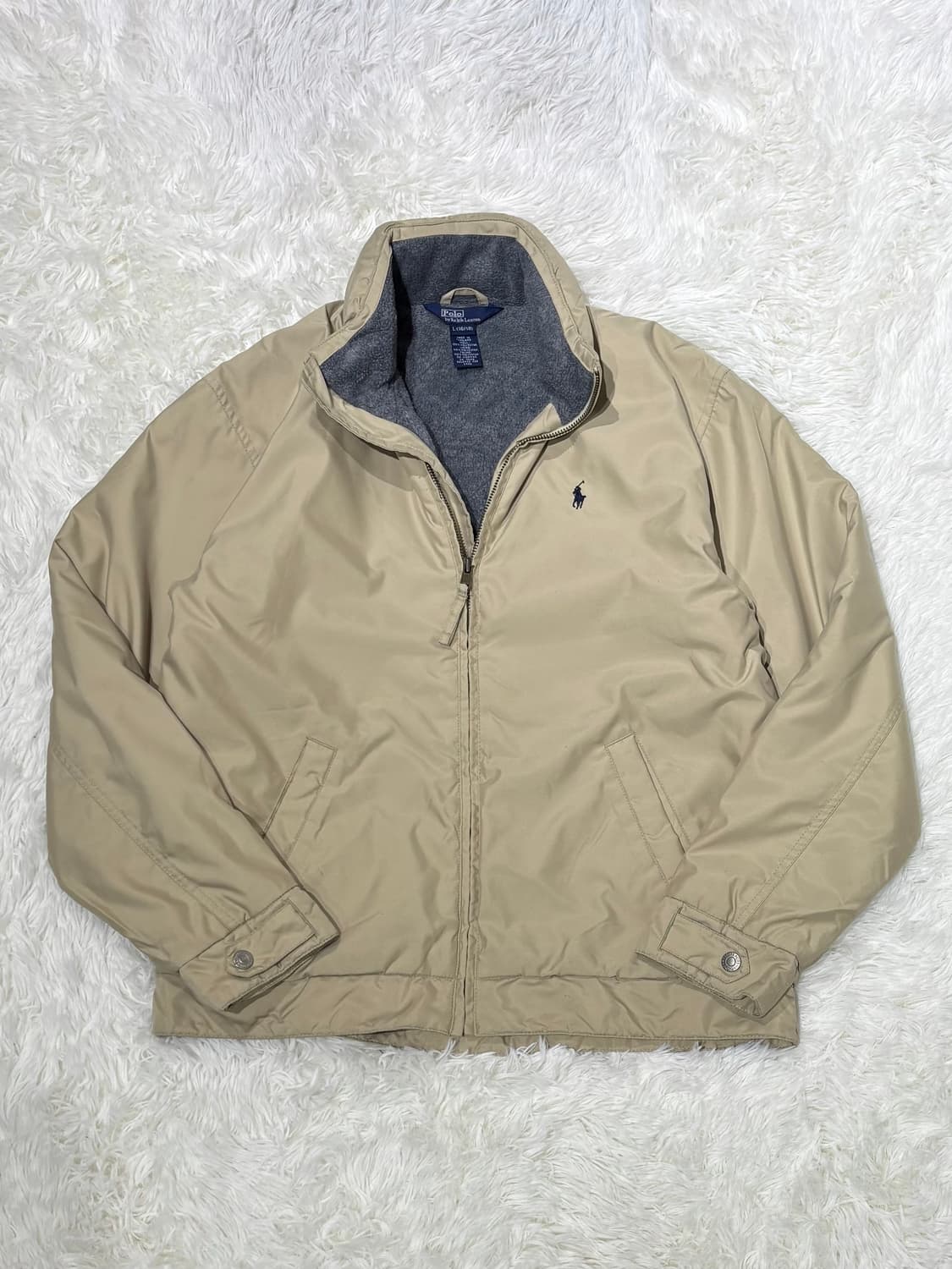 폴로랄프로렌 90‘s 베이지 폴리쉘 자켓 상품이미지5