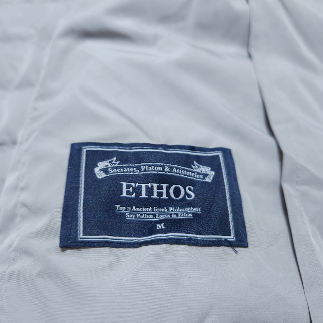 에토스)95 남자 오리털 경량패딩조끼 / 왕눈이샵 상품이미지7