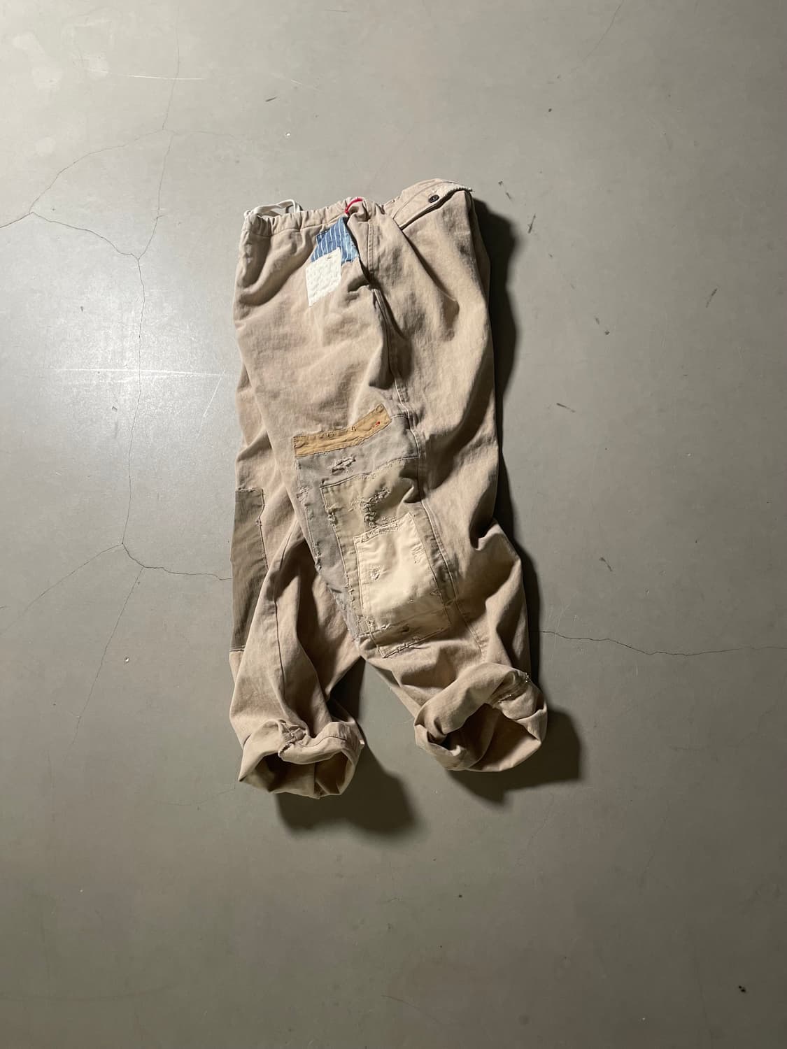 H•d One off Pigment Dyed Patchwork Pants 상품이미지2