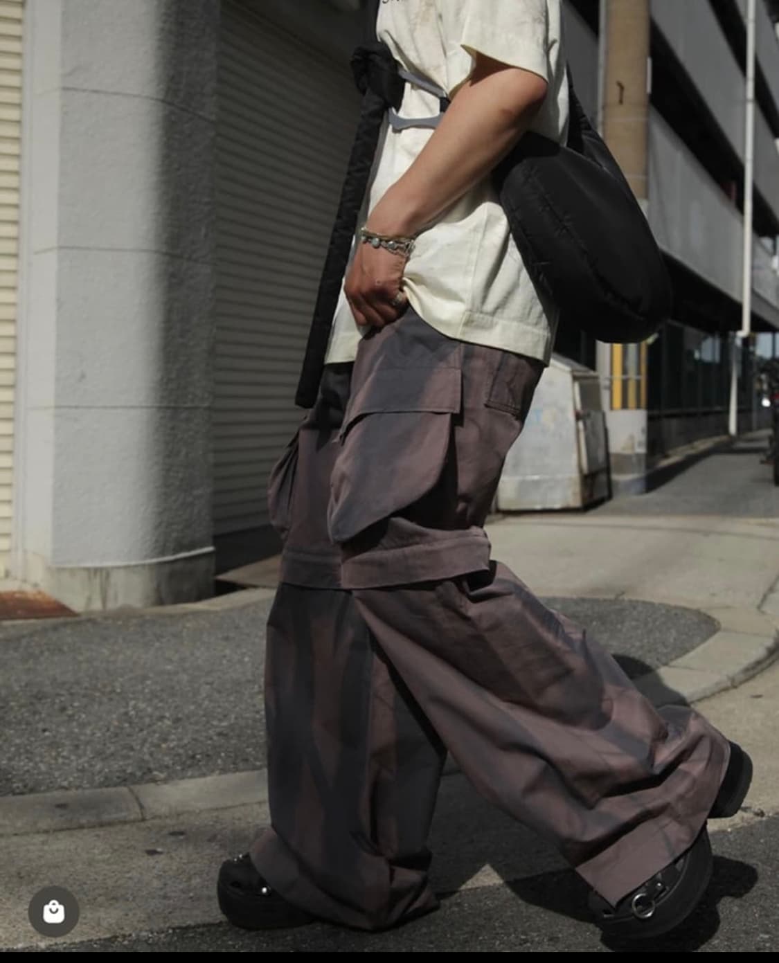 지용킴 24ss 선블리치 3d detachable trousers 상품이미지2