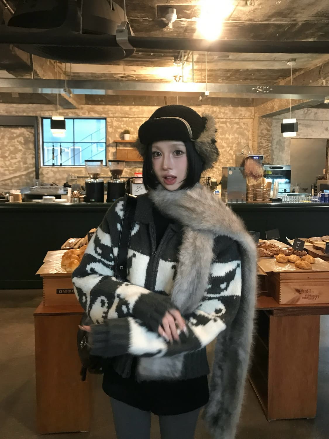 스키즘 인듀싱 쿠로미 가디건 상품이미지3