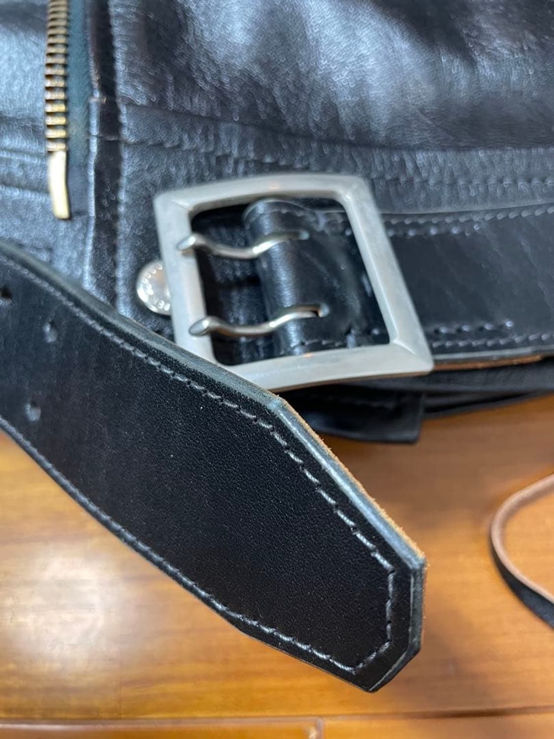 플랫헤드 더블라이더 레더자켓 40 상품이미지8