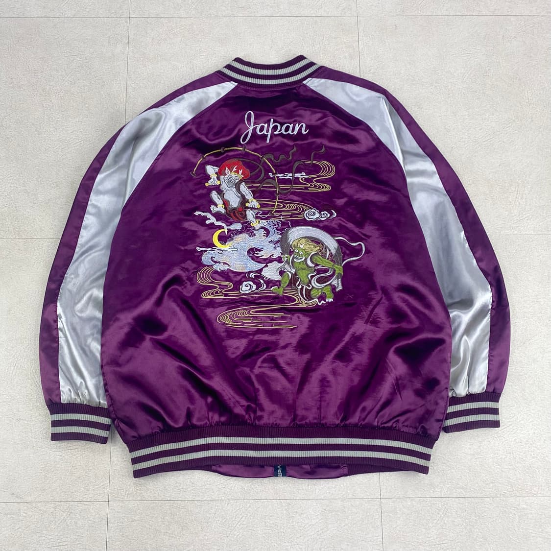 코쿄 JPN 빈티지 풍신 풀 자수 스카잔 자켓 (110) 상품이미지2