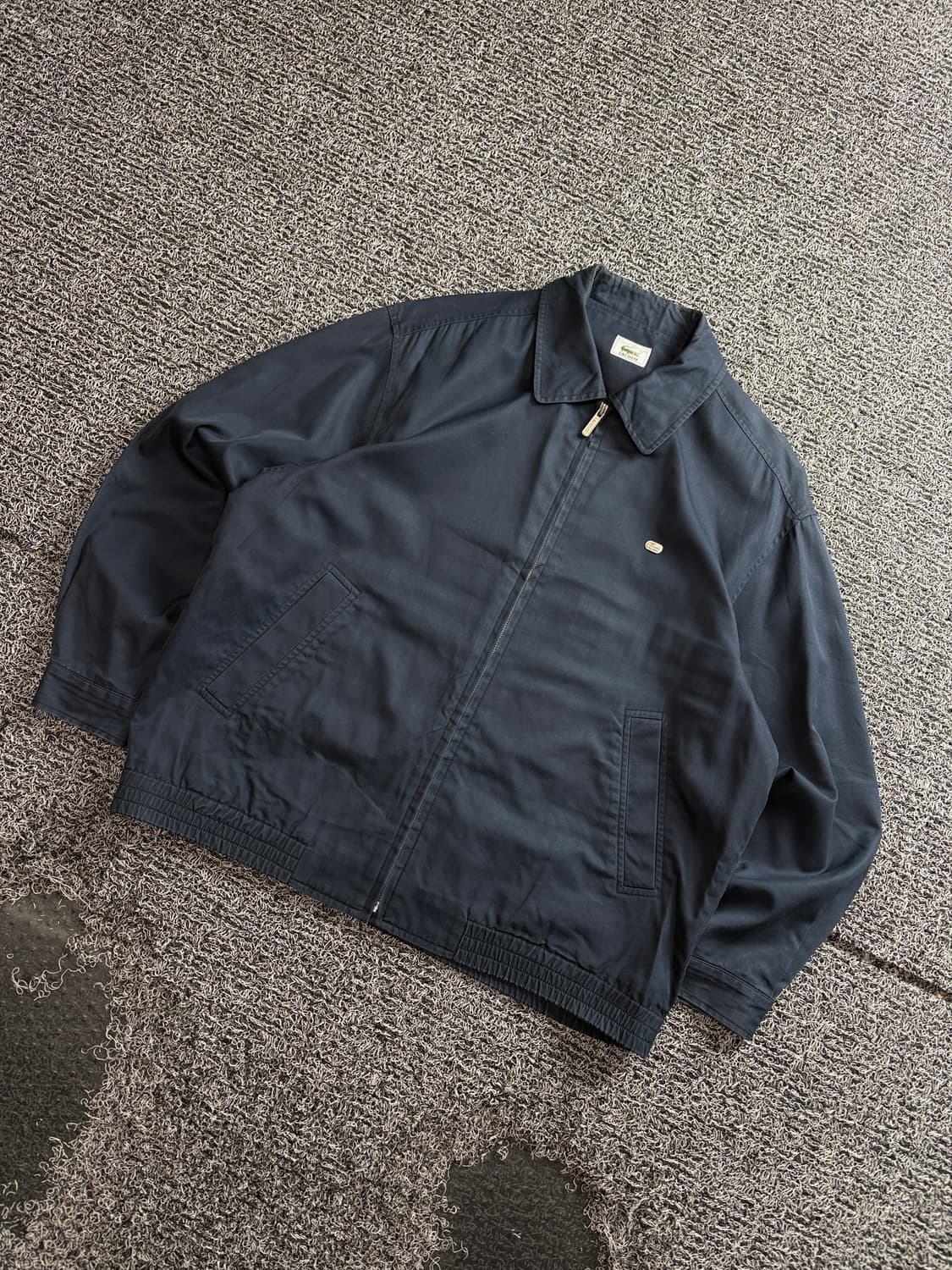 라코스테 아카이브 은장로고 블루종 자켓 4153 상품이미지1