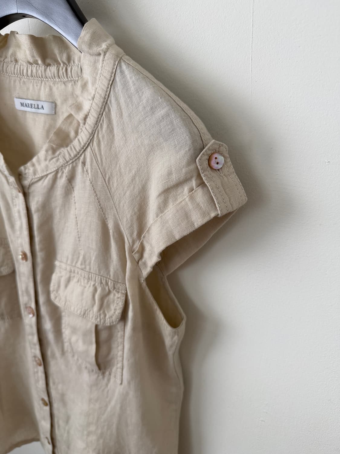 Marella Linen Blouse 상품이미지4