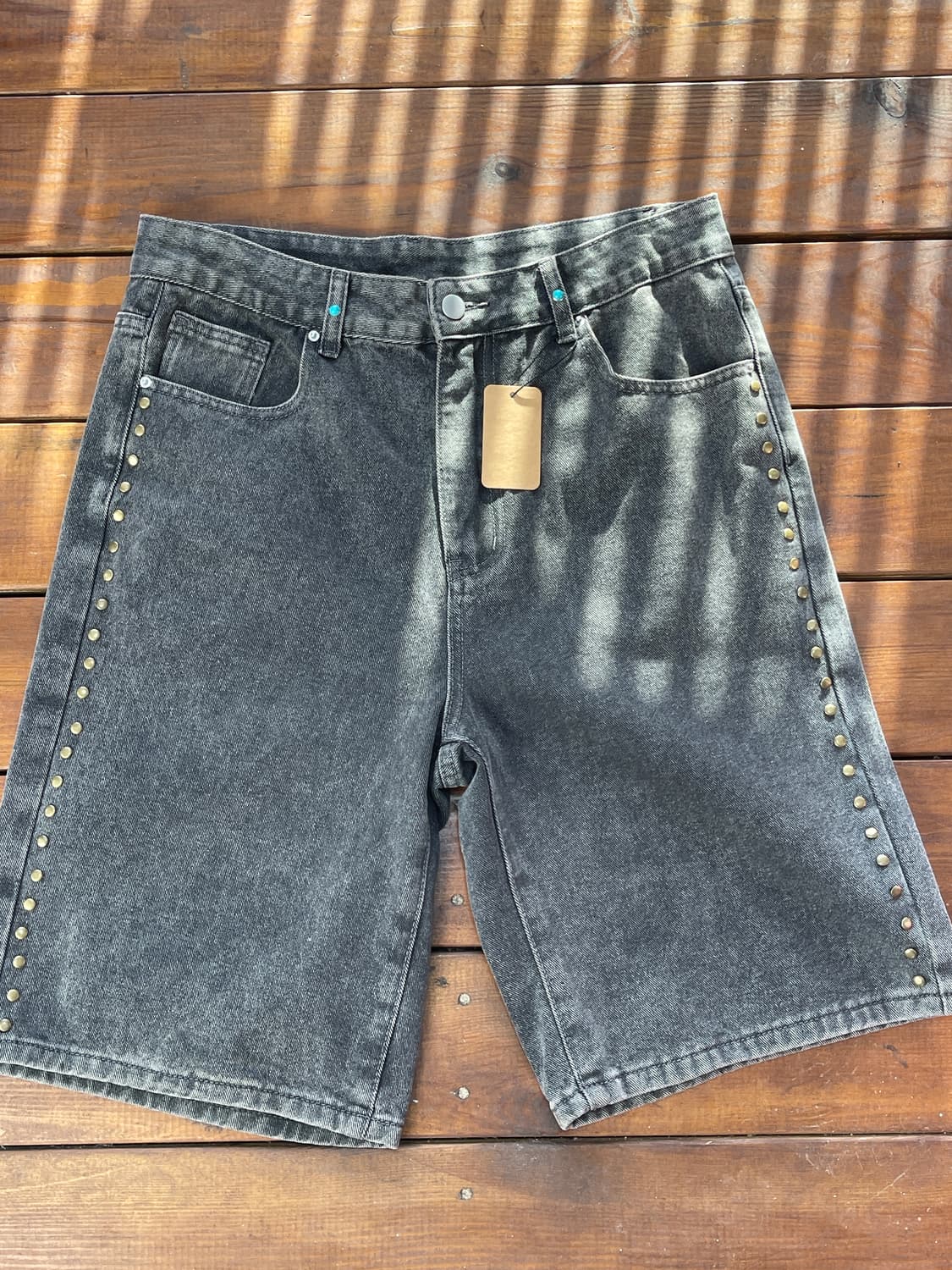 리벳커스텀 버뮤다 데님팬츠 32 size 상품이미지1