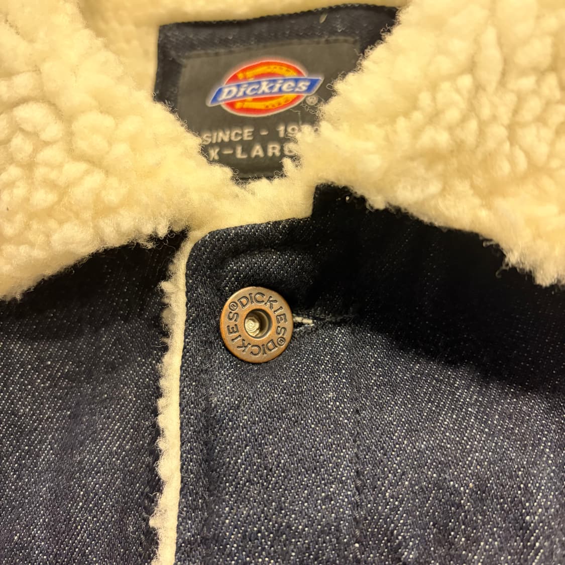 [XL] 디키즈 데님 쉐르파 자켓 C260 상품이미지5