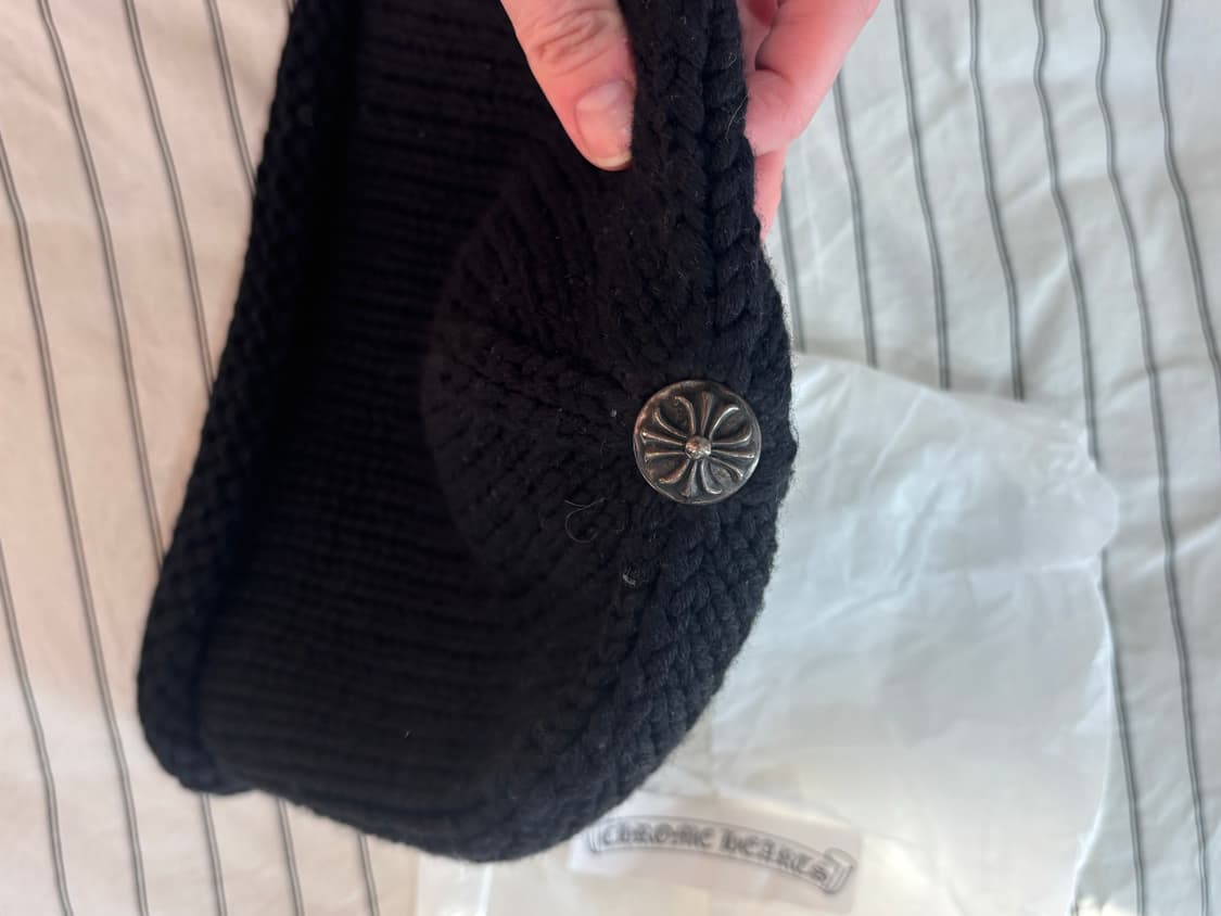 크롬하츠 레더패치 비니 상품이미지4