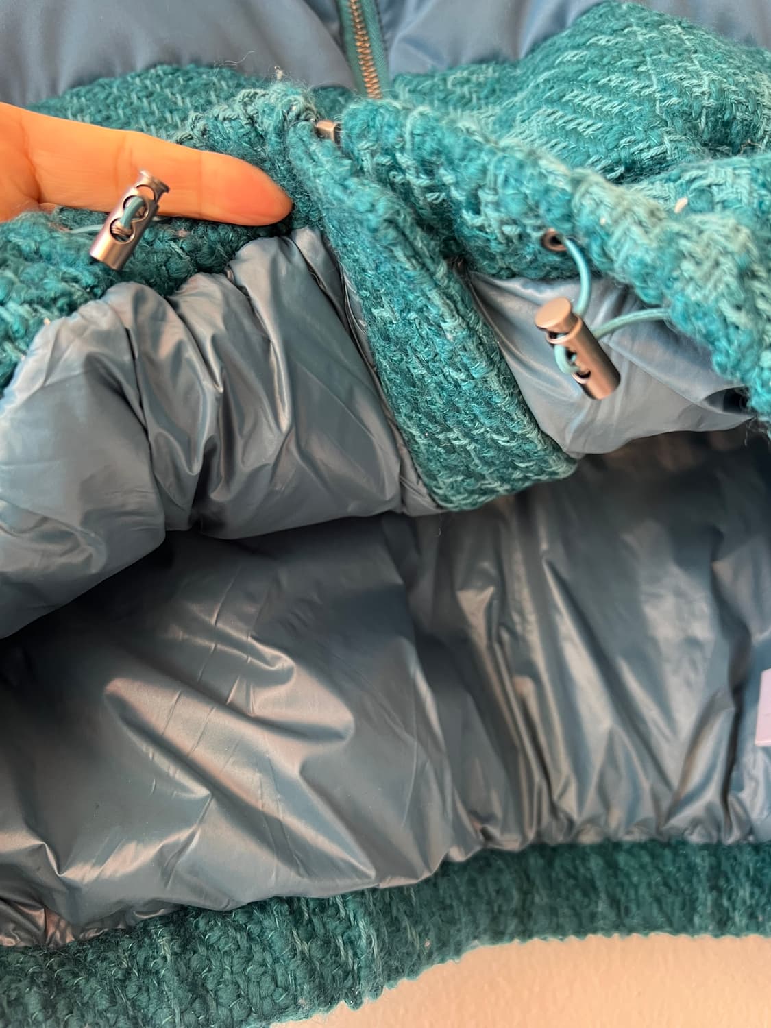 더일마 THEILMA 여성 구스다운패딩 크롭패딩점퍼 상품이미지5