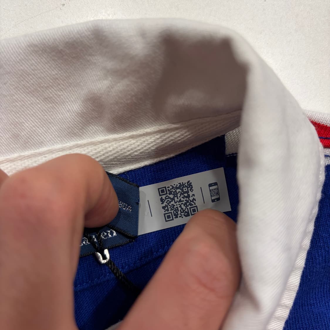 [XS] 폴로 랄프로렌 크롭 스트라이프 긴팔 럭비티 B466 상품이미지5