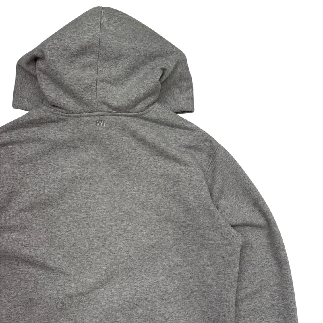 아미 스몰 하트 로고 그레이 후드티 S 상품이미지5