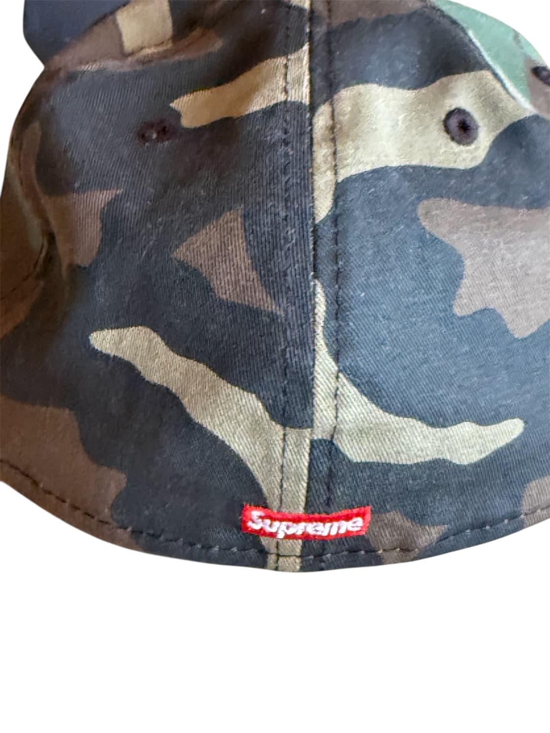 슈프림 x 뉴에라 스크류 볼 S 로고 우드랜드 카모 - 24FW 상품이미지3