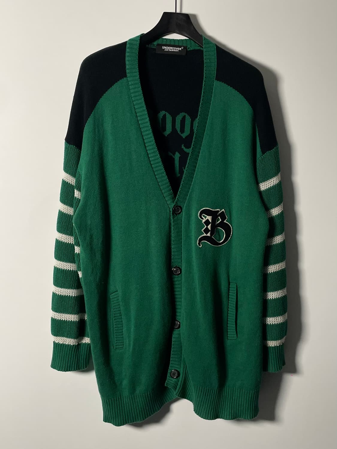 19FW 언더커버 아플리케 엠블럼 롱 가디건 (on.623)   상품이미지3