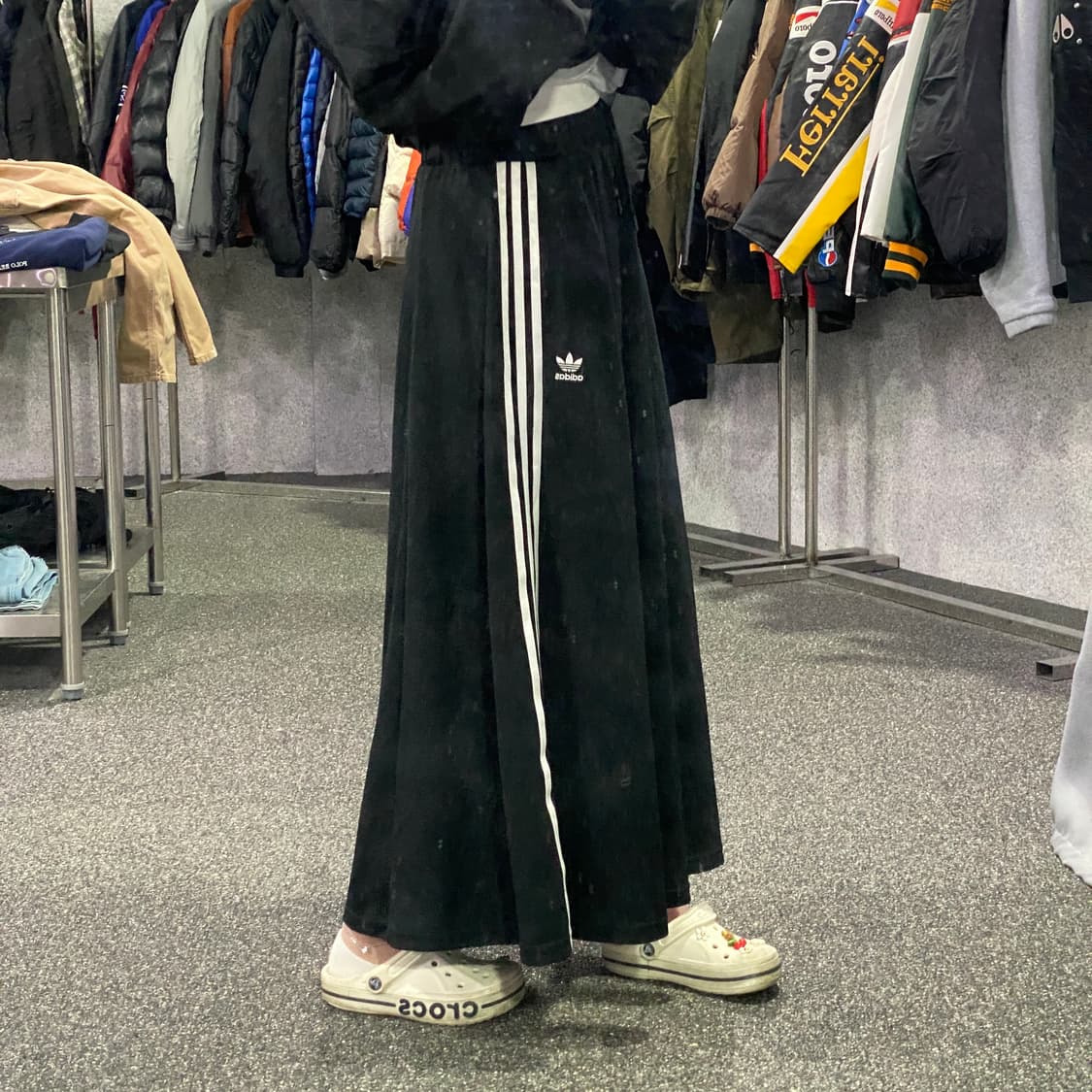 아디다스 파이어버드 블랙 롱스커트 B3996 상품이미지2