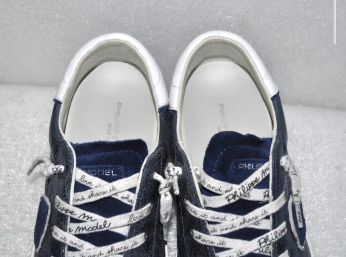 필립모델/여성크랙빈티지스니커즈(사이즈230)정품 상품이미지8