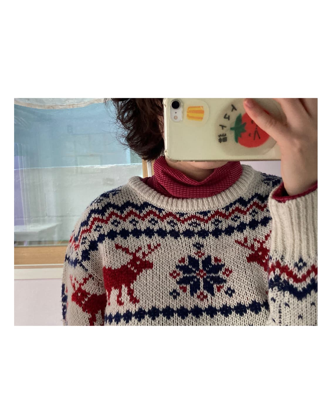 노르딕 루돌프 니트 상품이미지2