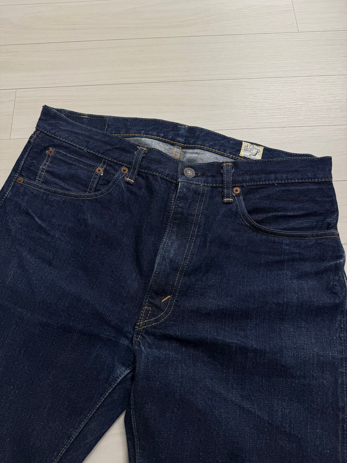 오어슬로우 데님 107 슬림핏 판매 합니다. 상품이미지2