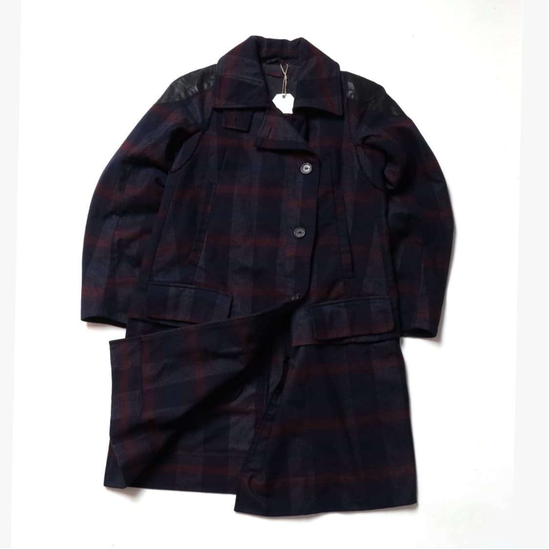 마리떼 Marithe Francois Girbaud Check Coat 상품이미지4