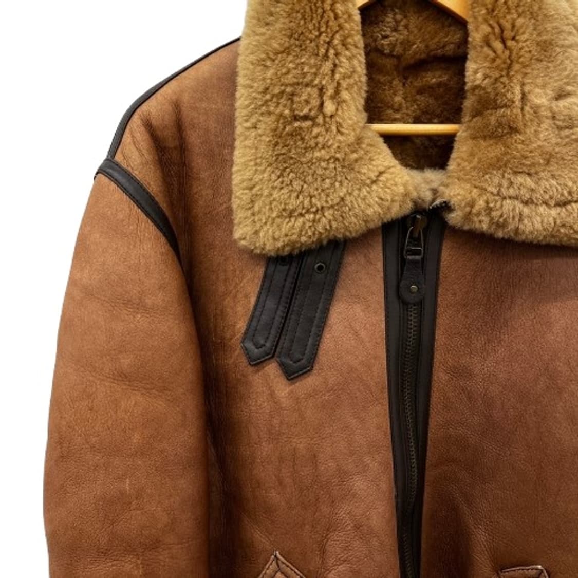 무스탕 항공 재킷 상품이미지4