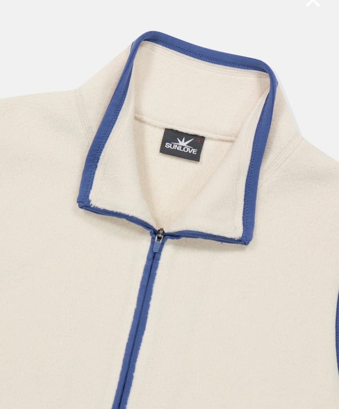 썬러브Polartec® Fleece Half ZIp Dress Ivory 상품이미지3