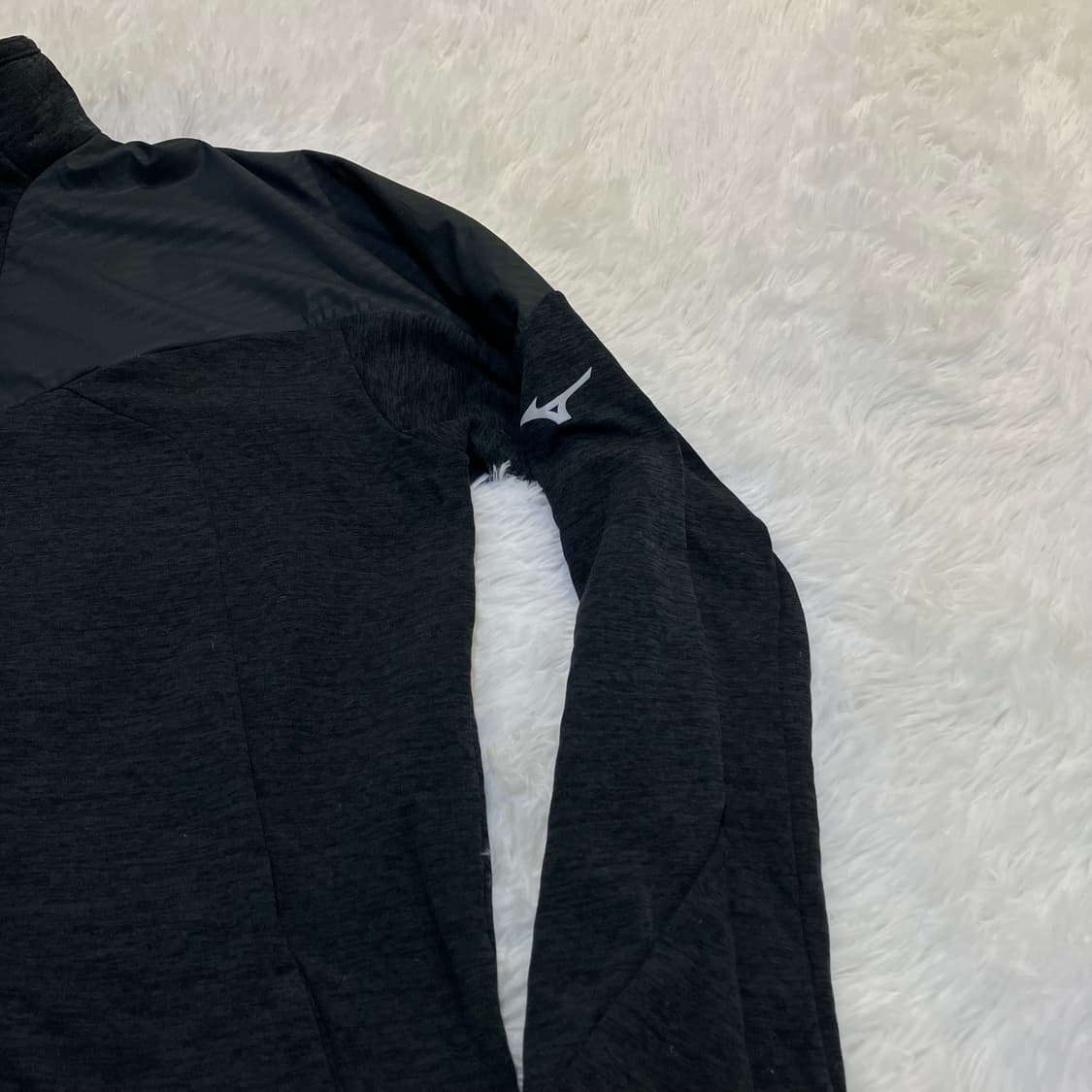 미즈노 차콜 러닝 기능 집업 834 y2k 스트릿 모리 갸루 일본빈티지 상품이미지7