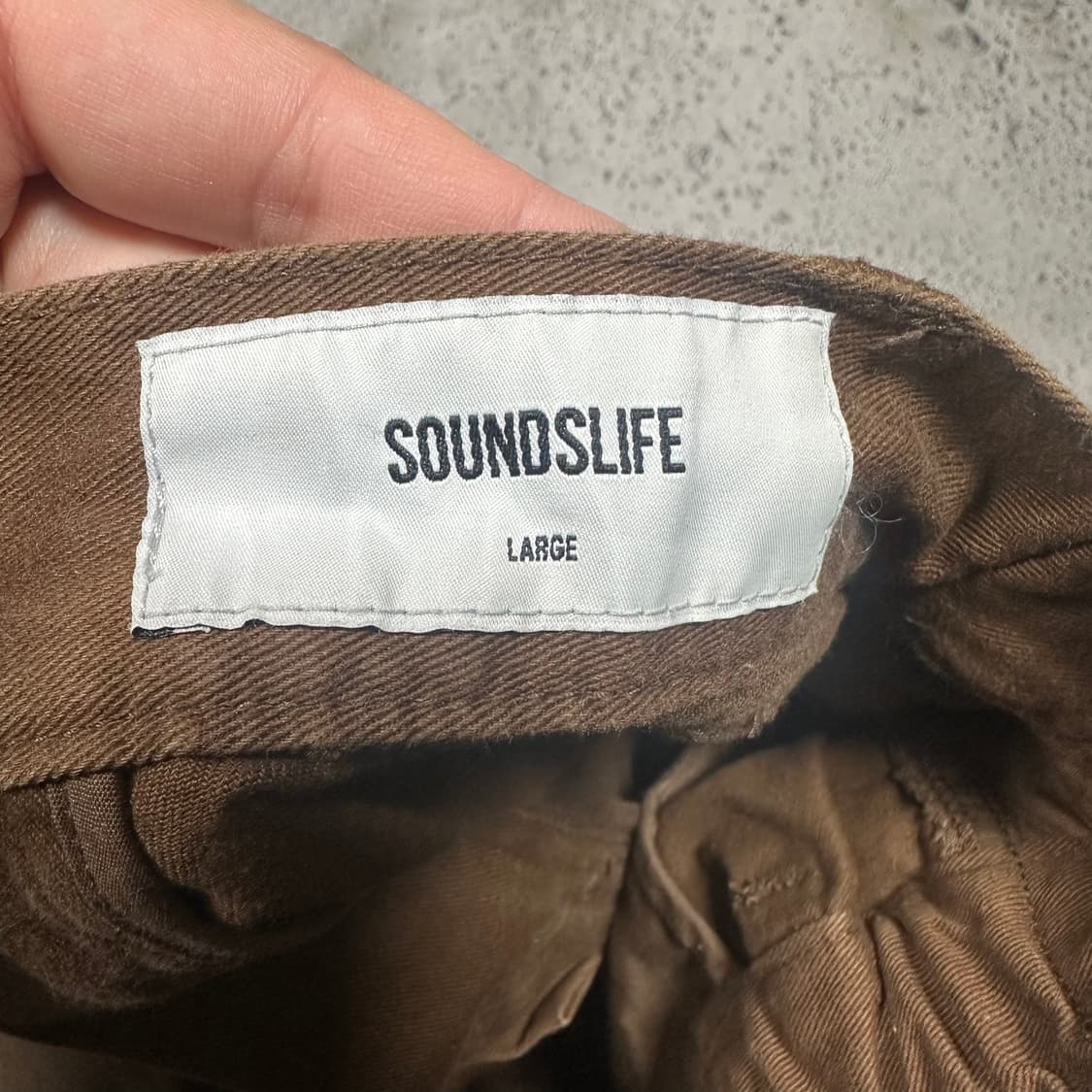 (바배) 사운드라이프 밴딩 와이드 팬츠 상품이미지3