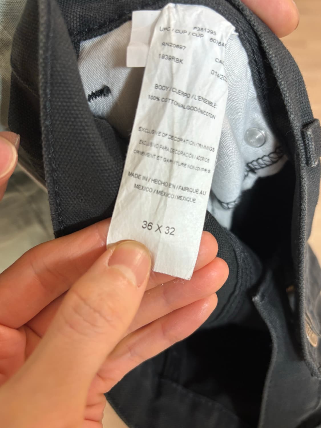 디키즈 카펜터 36/32 상품이미지3