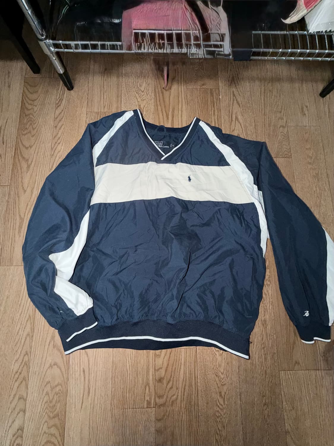 폴로 랄프로렌 네이비화이트 웜업 상품이미지1