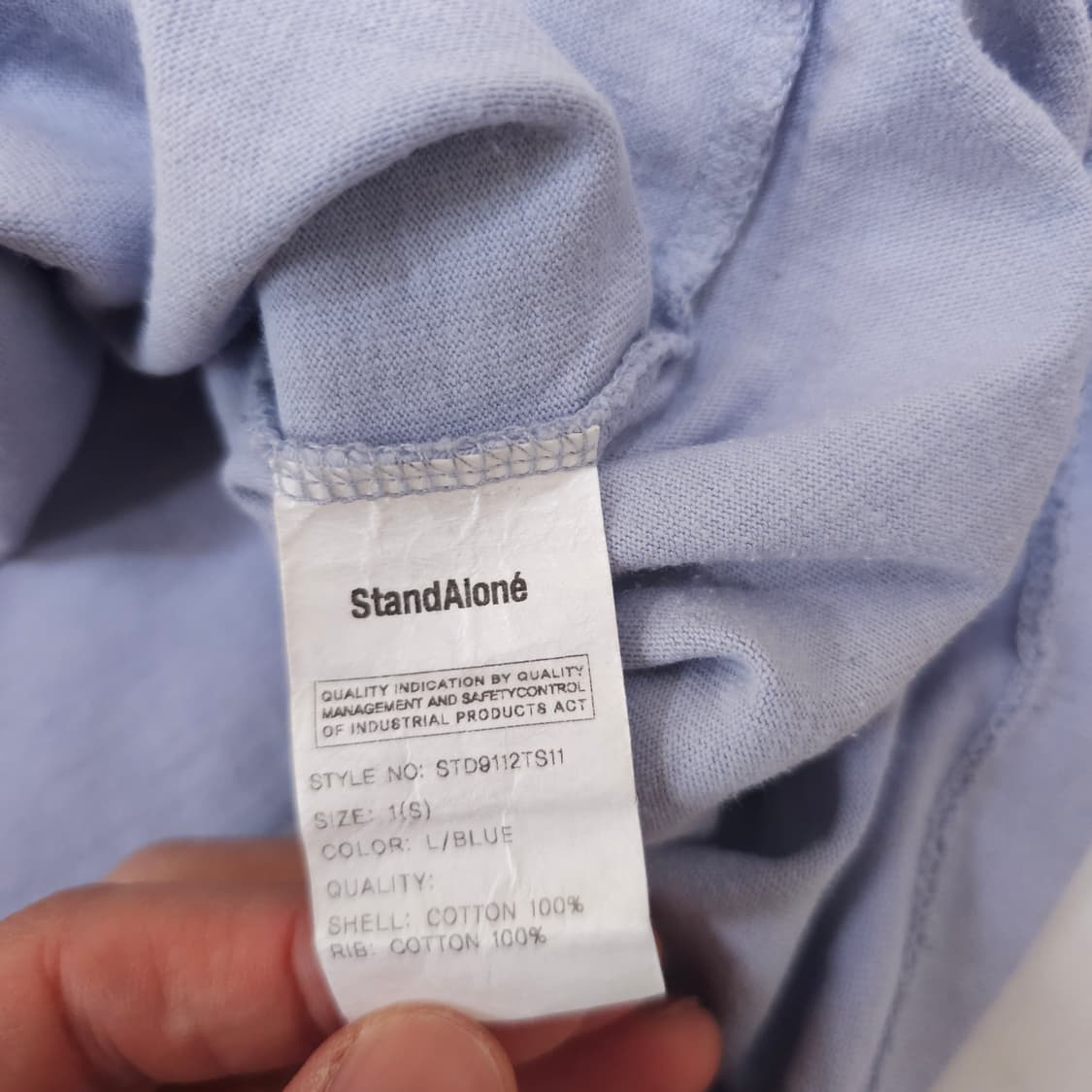 스탠드얼론 포켓 롱슬리브 상품이미지4