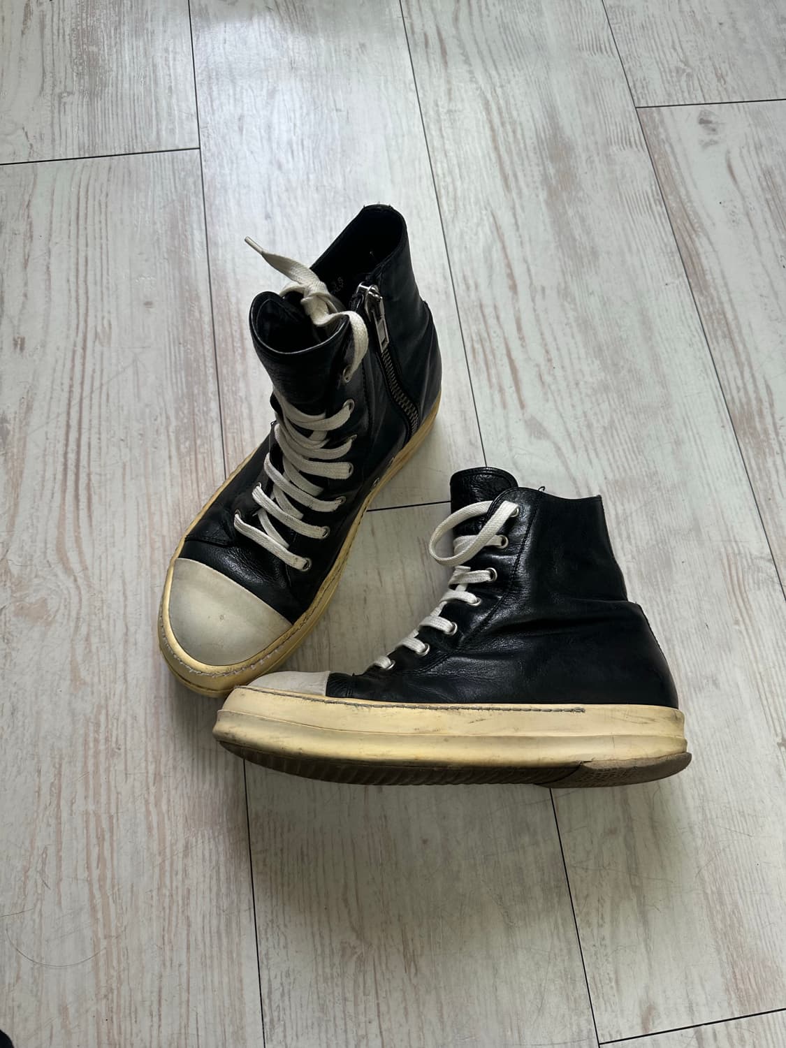 릭오웬스 13FW 컨버스 라몬즈 하이 LPO 릭컨 38 상품이미지3