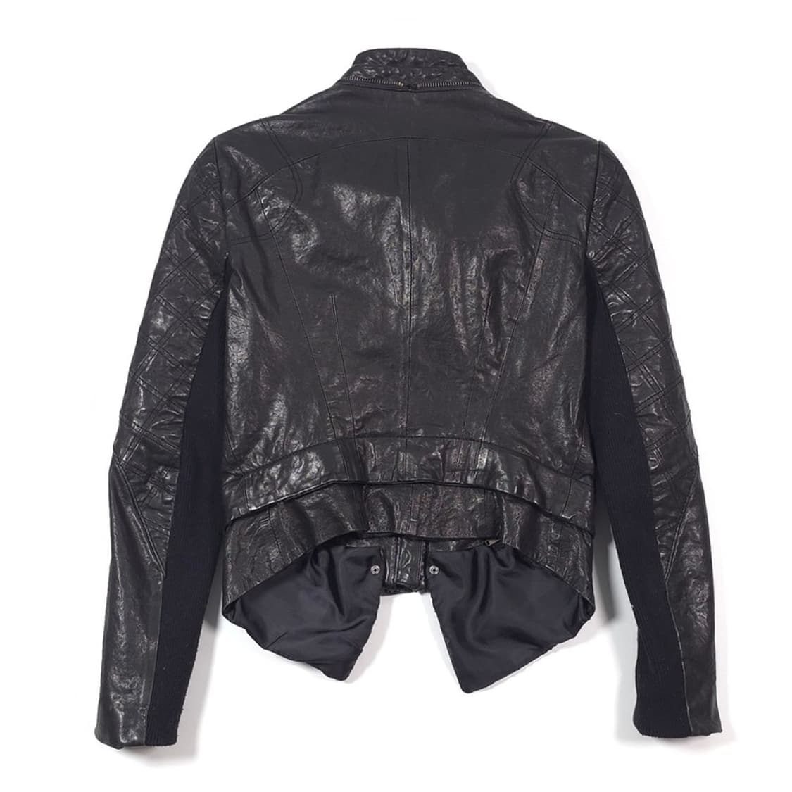 빈티지 퀼팅 디테일 리얼 램스킨 양가죽 자켓 66 상품이미지2