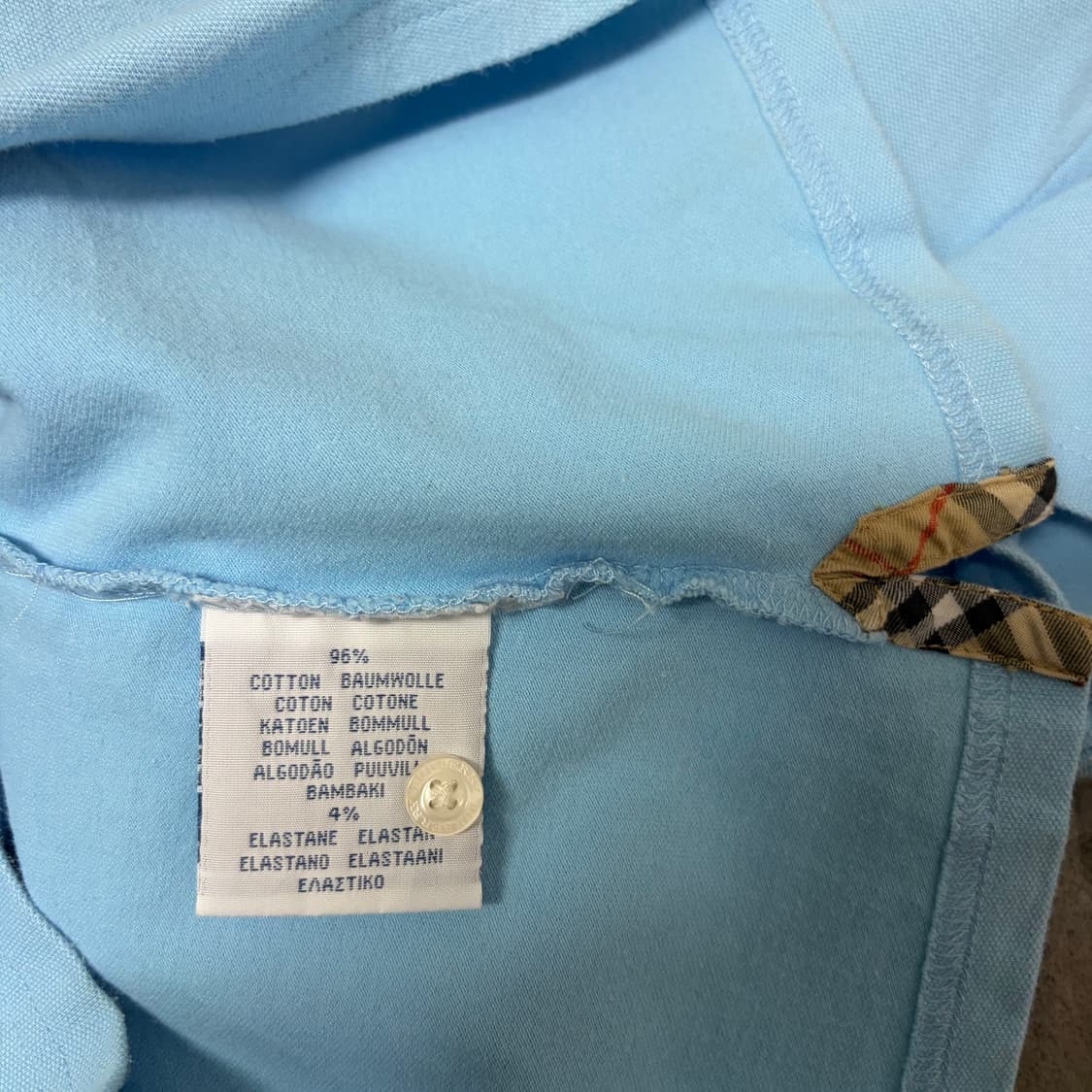 버버리 카라 반팔티[2082] 상품이미지6