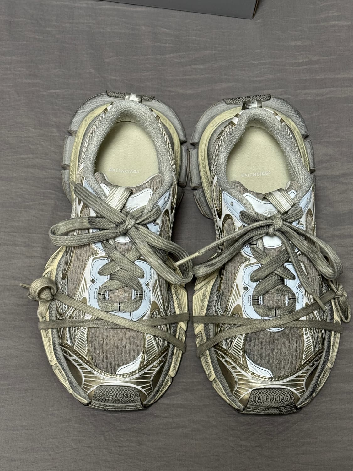 [41C] 발렌시아가 3XL 에그쉴 라이트 베이지 초판 상품이미지4