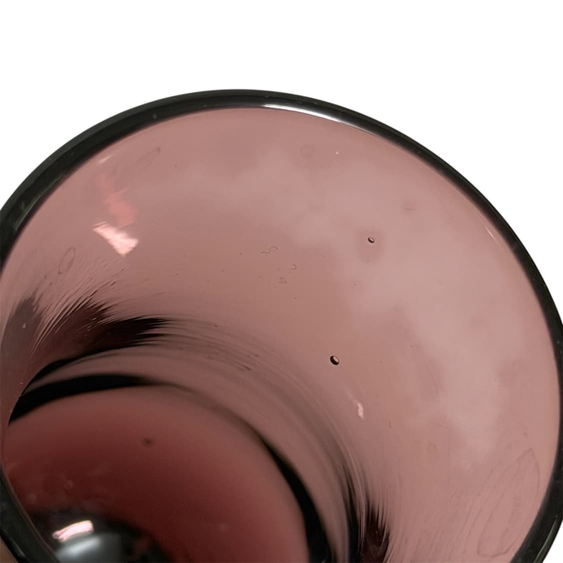 70s 크리스탈 스모키 퍼플 리큐어 글라스 상품이미지9